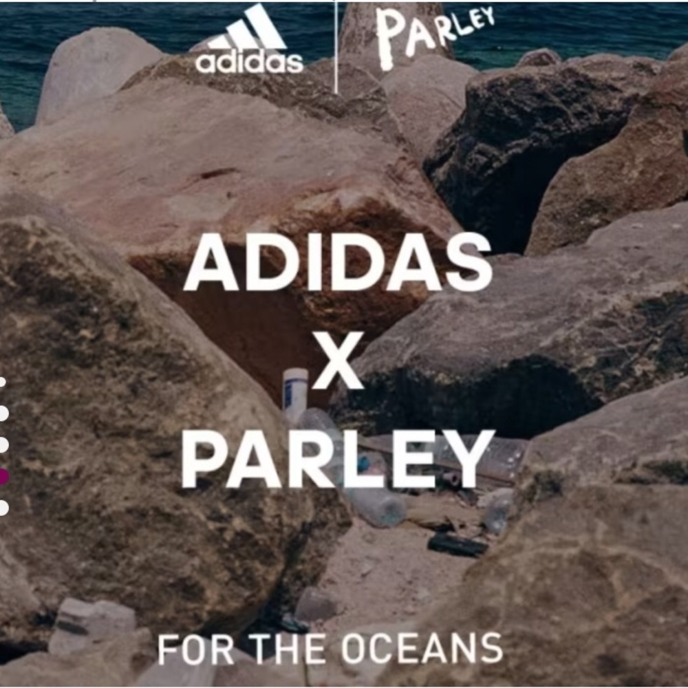 Adidas x Parley Nizza Platform Hi-Top Sneakers 7.5 - Picture 9 of 14
